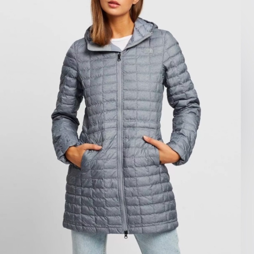 The North Face Gray Puffer Jacket